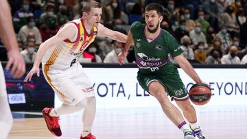 Aplazados los partidos del Unicaja contra Bilbao y Fuenlabrada