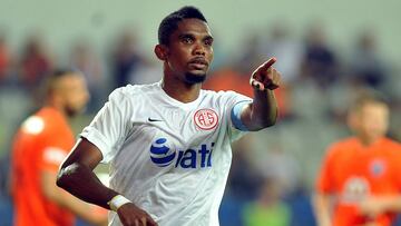 Samuel Etoo, en Turqu&iacute;a.