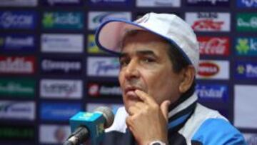 El director técnico de Costa Rica, el colombiano Jorge Luis Pinto.