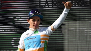 Miguel Ángel López ganó la etapa 4 y es líder de la Vuelta a Cataluña.