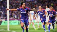 Lucero, casi un año después: el argentino marcó el primer gol en la U