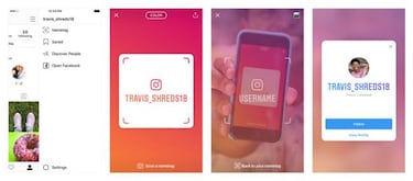 Nametag, la nueva función de Instagram para seguir a tus amigos