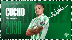 Oficial: El Betis ficha a Cucho Hernández