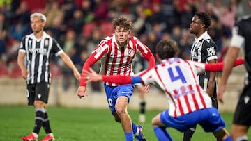 21/03/26 PARTIDO ENTRE EL ATLETICO MADRILEÑO Y EL CARTAGENA CELEBRADO EN LA CIUDAD DEPORTIVA DE ALCALA DE HENARES
1-0 GOL CUBO
