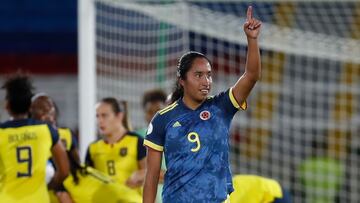 Mayra Ramírez, delantera de la Selección Colombia Femenina