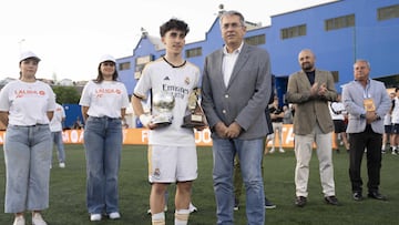 La cantera madridista ya trabaja en Valdebebas al completo.