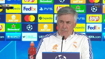 Rueda de prensa de Ancelotti