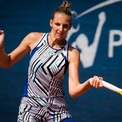 Krystina Pliskova no entiende el uso de las mascarillas