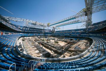 Latest images of the new Bernabéu, days before it reopens