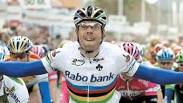 <b>RECUPERADO. </b>Óscar Freire reaparece tras su victoria en la Flecha Brabançona el 27 de marzo.