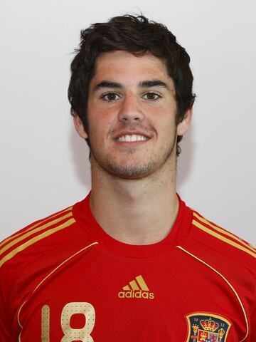 Isco, con la Selección española Sub-17 en 2009.