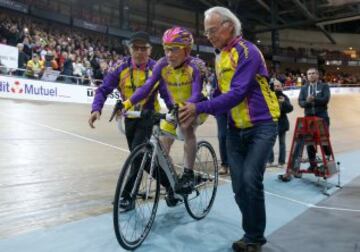 El ciclista francés de 105 años que bate el récord de la hora