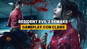 Resident Evil 2 Remake: Gameplay con Claire en acción