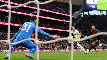 The England captain found the net in the Premier League clash with Manchester City to become Spurs’ all-time top scorer.