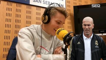 "¿Es Imanol mejor que Zidane?" La pregunta que sacó una sonrisa pícara a Odegaard