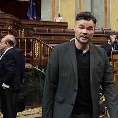 Rufián, sobre las críticas de Trump a España: “Siempre es bueno cabrear a un fascista”