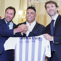 Ronaldo Nazário unveiled as Valladolid's new owner