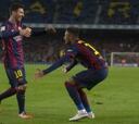 Uno por uno: sensacional Neymar y Messi se divierte