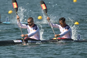  Germade y Arévalo  acaban pasando a semifinales de forma directa junto con Polonia.  
