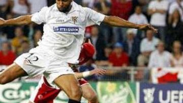 <B>MINUTO DE ORO.</B> El instante en el que el francés Kanouté marcaba el cuarto gol, casi 11 millones de espectadores veían el partido.