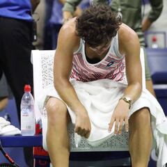 Carla Suárez, indignada con el público: "Una falta de respeto"