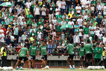 Atlético Nacional, entrenamiento en la Liga BetPlay