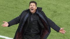 La pasión de Simeone en imágenes