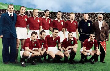 El Torino era en aquellos años el mejor equipo del Calcio y uno de los más potentes del planeta. Ganó cinco Scudettos consecutivos y logró registros inconcebibles en el fútbol italiano, como marcar 125 goles en cuarenta partidos en la temporada 47/48. Aquel equipo destacaba por la espectacularidad de su juego, siempre guiado por el interior izquierda Valentino Mazzola. Todo acabó cuando regresaban de jugar un amistoso ante el Benfica el 4 de mayo de 1949. El avión en el que viajaban se estrelló contra la basílica de Superga, cerca de Turín. Hubo 31 víctimas mortales, de los cuales 18 pertenecían al equipo, además de empleados del club, periodistas y tripulación del avión. 