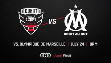El Audi Field abrirá sus puertas en julio para recibir a un invitado de lujo. El Marseille visitará la capital de USA para medirse en un amistoso a DC United.