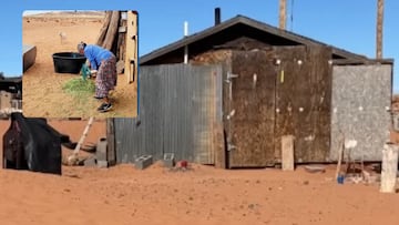 Una anciana vivió en una choza sin suelo ni luz durante 77 años y ahora ha cumplido su mayor sueño: “Tiene una casa a su nombre”