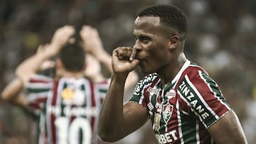 Jhon Arias, extremo colombiano de Fluminense