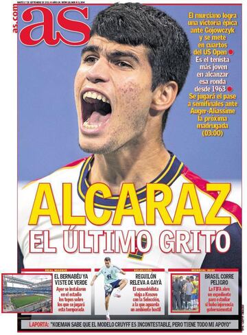 Las portadas de AS de septiembre