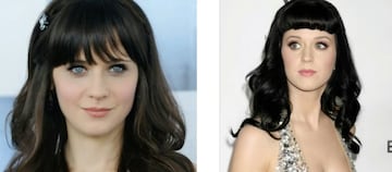 Zoey Deschanel y Katy Perry