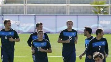 Las sonrisas y el buen rollo presidieron la sesión de ayer.