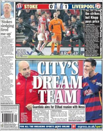 Portadas de la prensa mundial