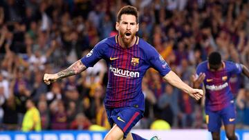 Messi luchará por el gol 100 en Europa ante el Olympiacos
