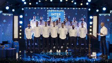 As&iacute; canta el Inter de Mil&aacute;n su propio villancico navide&ntilde;o, con Icardi, Borja Valero, Zanetti y Spaletti