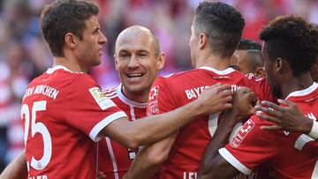 Con James en el banco, Bayern golea en el debut de Heynckes