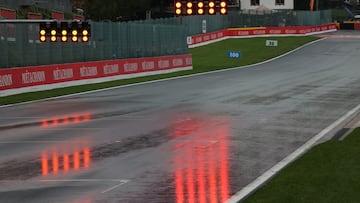 La lluvia llegando a la Fórmula 1