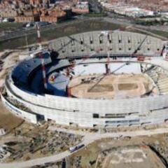 El Atlético informará desde abril sobre la marcha a La Peineta