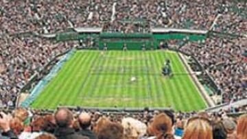 <b>NUEVA IMAGEN. </b>La Pista Central de Wimbledon, ahora sin techo. ha perdido parte de su encanto, según comenta el tenista español.