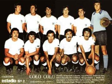 Colo Colo rozó la Libertadores en el '73 y en la fase de grupos, Chamaco Valdés y Caszely lideraron un contundente 5-0 sobre Unión Española el 1 de marzo.