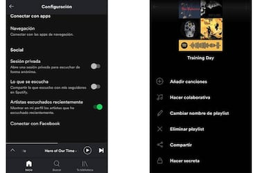 Haz que tus playlist de Spotify sean invisibles con este truco