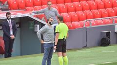 Garitano y Ferreira ante el Levante.