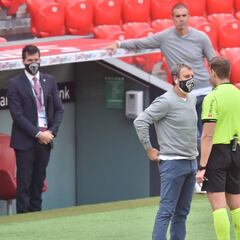 Garitano: "La clave ha sido defender bien, hace falta paciencia"