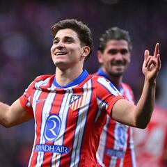 Julián Álvarez, talismán: el Atlético de Madrid tiene asegurado cantar el alirón