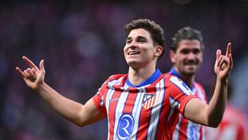 Julián Álvarez, talismán: el Atlético de Madrid tiene asegurado cantar el alirón