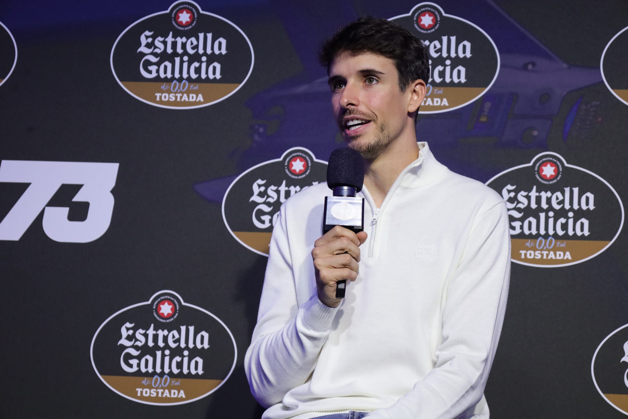 Álex Márquez, piloto de Gresini, en Madrid tras proclamarse subcampeón de MotoGP.