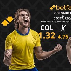 Pronósticos Colombia vs. Costa Rica: horario, TV, estadísticas y clasificación