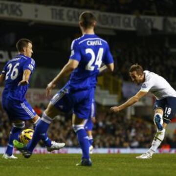 Kane está atravesando un gran momento de forma y será el mayor peligro spurs para la defensa del Chelsea.